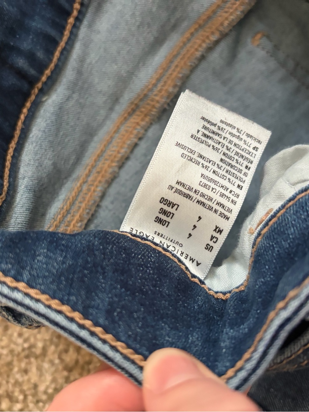 American Eagle Women’s Skinny Jeans size 4 - Picture 2 of 2